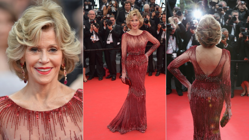 Illustration for article titled Regal Gowns and Hideous Hair at the Cannes Grace of Monaco Premiere